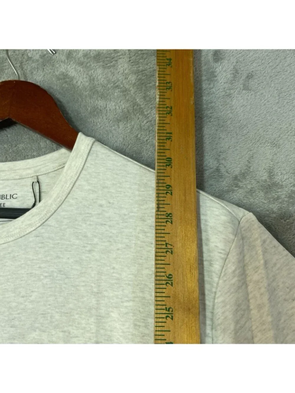 NWT Banana Republic Men's XL Beige Luxe Touch T-Shirt Light 100% Cotton